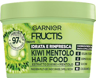 Maschera kiwi mentolo Hair Food GARNIER FRUCTIS