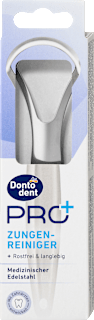 Curățător de limbă PRO+ din oțel inoxidabil Dontodent PRO+