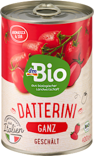 Tomaten ganz, geschält, Datterini dmBio