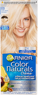 barva na vlasy, E0 Super Blond GARNIER Color naturals
