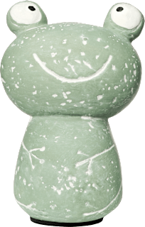 Zementfrosch grün (12 cm) keine Marke