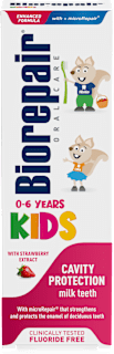 Kids fogkrém eper ízesítéssel Biorepair