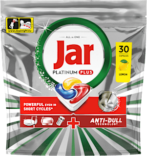Kapsuly do umývačky riadu Platinum Plus All In One Lemon Jar