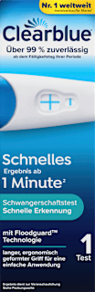 Schwangerschaftstest Schnell 1 Minute Clearblue