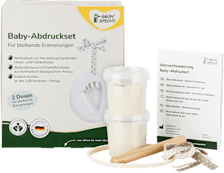 Bio-Baby-Abdruckset Grünspecht