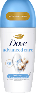 Roll-on deodorant fresh cotton & sea minerals scent  Dove