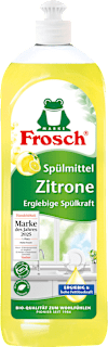 Detergent za ročno pomivanje posode, limona Frosch