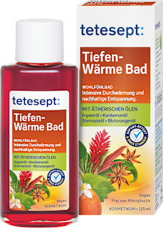 Badezusatz Tiefen-Wärme Bad tetesept