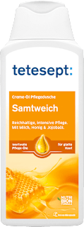 Creme-Öl Pflegedusche Natürlich Samtweich tetesept