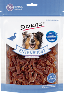 Kausnack Hund, Entenbruststücke DOKAS