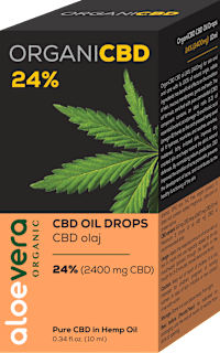 CBD olaj 24% aloevera ORGANIC