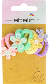 Детски ластици за коса с цветя ebelin