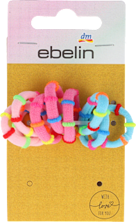 Gumice za kosu – šarene ebelin