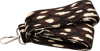 Webgurtband Leo-Creme keine Marke