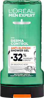 Gel de duș Derma Control L'ORÉAL PARiS MEN EXPERT