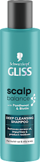 Hĺbkovo-čistiaci šampón na vlasy scalp balance DEEP CLEANSING Schwarzkopf GLISS