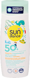 Detské mlieko na opaľovanie KIDS Sensitiv OF 50+ SUNDANCE