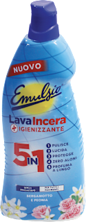 LavaIncera igienizzante a bergamotto e peonia Emulsio