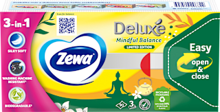 Papír zsebkendő Deluxe Limited Edition, 3 rétegű ZEWA