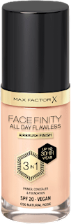 Facefinity 3u1 tekući puder – C50 Natural Rose, SPF 20 MAX FACTOR