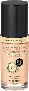 Facefinity 3u1 tekući puder – N75 Golden, SPF 20 MAX FACTOR