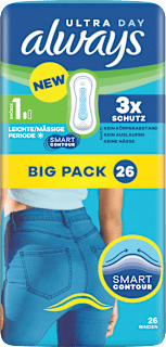 Binden Ultra Day Normal 1 Leichte bis mäßige Periode Big Pack always