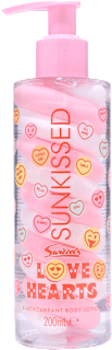 tělové mléko Love Hearts SUNKISSED