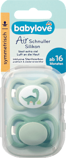 Schnuller Air Silikon symmetrisch 16+ Monate sortiert babylove