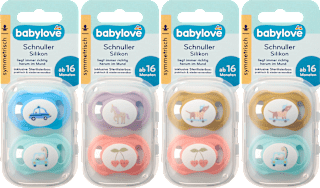 Succhietto simmetrico in silicone 16+ mesi babylove