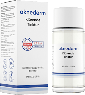 Tinktur Mein Teebaumöl Tiefenreinigend Aknederm