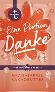 Badesalz Eine Portion Danke t by tetesept