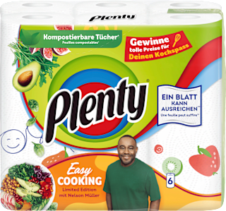 Küchenrolle Design Edition 2-lagig sortiert Plenty