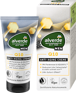 Anti Aging Gesichtscreme Q10 alverde MEN