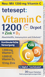 Vitamin C 1200 Depot-Tabletten tetesept