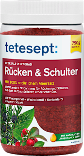 Badesalz Rücken & Schulter tetesept