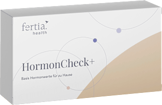 Hormoncheck+ – Bluttest mit Laboranalyse für Zuhause fertia health