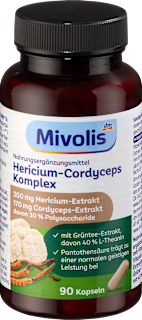 Kapsuly Hericium-Cordyceps komplex Mivolis