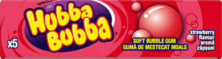 žvýkačky s příchutí Jahody Hubba Bubba