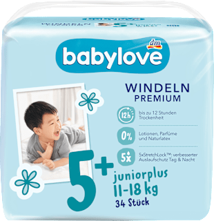 Premium pleny, velikost 5+ babylove