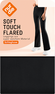Leggings Flared Soft-Touch schwarz Gr. 40/42 nur die