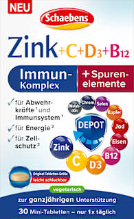 Immun-Kur Zink + C + D3 + B12 Schaebens