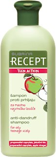 Šampon proti prhljaju Teen Action SUBRiNA RECEPT