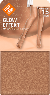Strumpfhose mit Glow-Effekt amber Gr. 44/48, 15 DEN nur die