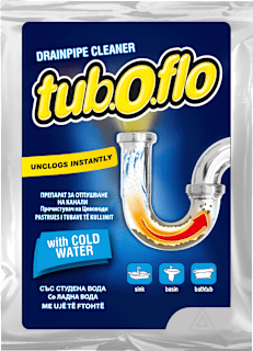 Препарат за отпушване на канали със студена вода tub.O.flo