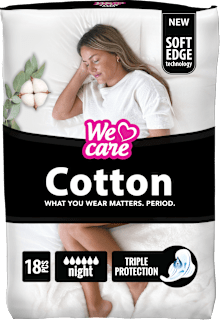 Cotton higijenski ulošci – Day and Night  We care