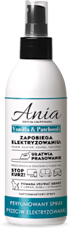 Płyn antyelektrostatyczny Vanilla & Patchouli Ania