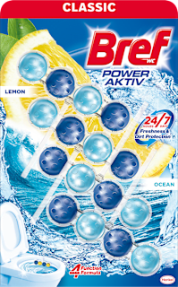 Power Active osvježivač WC školjke – Ocean & Lemon Bref