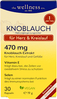 Kapseln Knoblauch the wellness co.