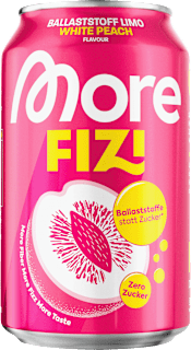Erfrischungsgetränk, Fizi White Peach More Nutrition