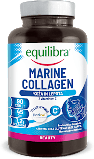 Prehransko dopolnilo za lepo kožo Marine Collagen equilibra